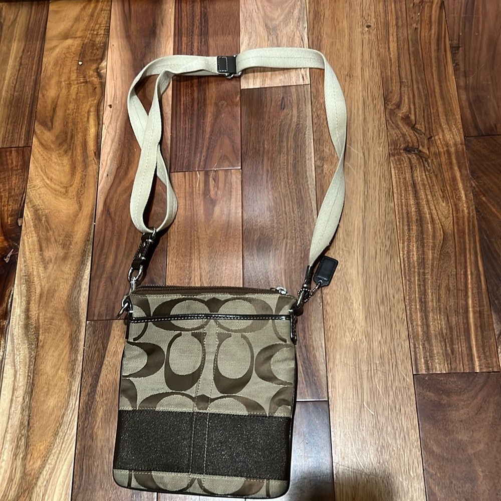 Coach Signature Canvas Crossbody Purse